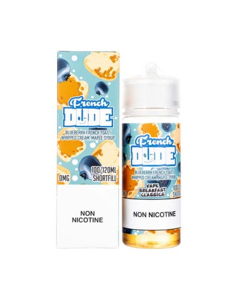 French Dude 100ml Shortfill E-Liquid by Vape Breakfast Classics