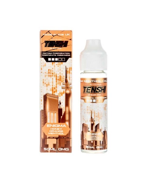 Enigma Honey & Orange Menthol Shortfill E-Liquid by Tenshi Vapes