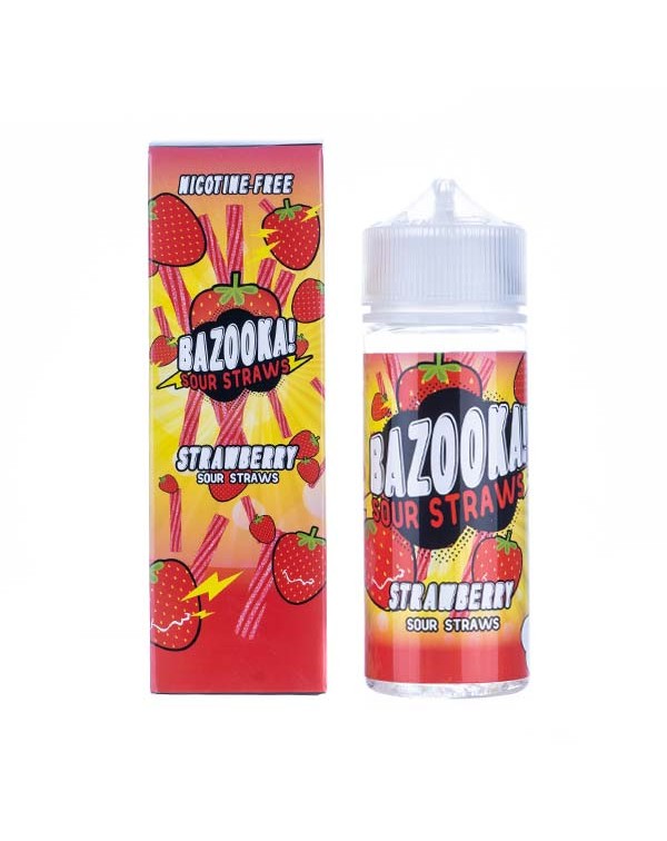 Strawberry Sours Shortfill E-Liquid by Bazooka