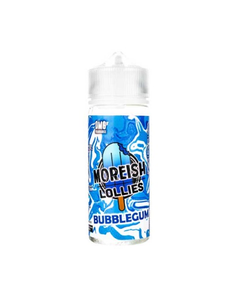 Bubblegum Lollies Shortfill E-Liquid by Moreish Puff