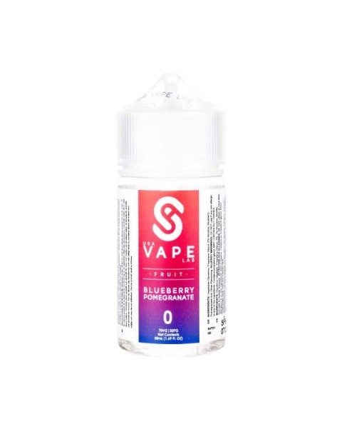 Blueberry Pomegranate Shortfill E-Liquid by USA Vape Labs