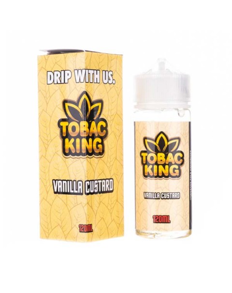 Vanilla Custard Shortfill E-Liquid by Tobac King