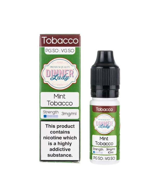 Mint Tobacco 50/50 E-Liquid by Dinner Lady