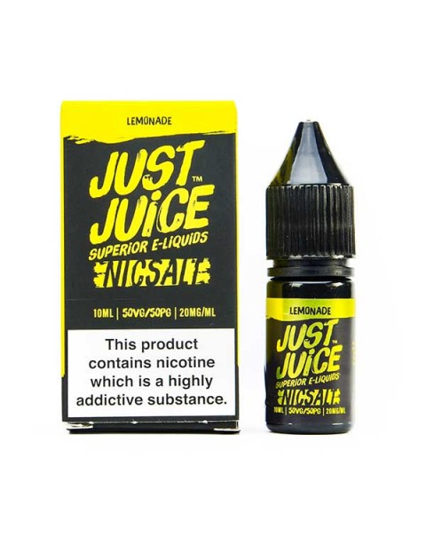 Lemonade Nic Salt E-Liquid by Just Juice