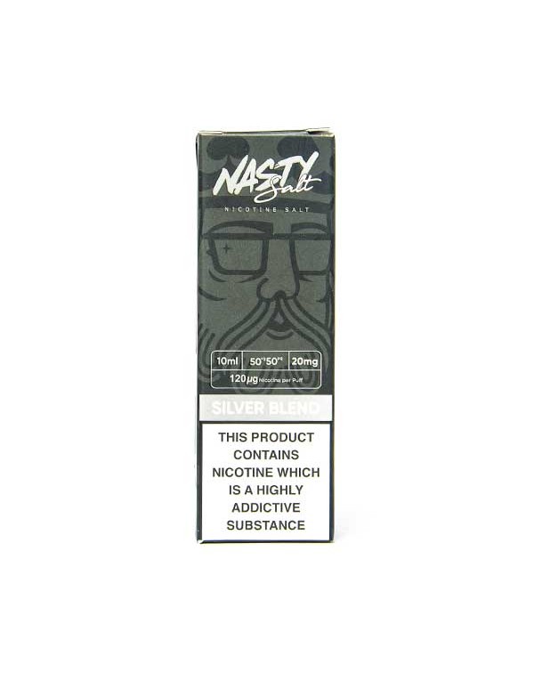 Silver Blend Nic Salt E-Liquid by Nasty Juice