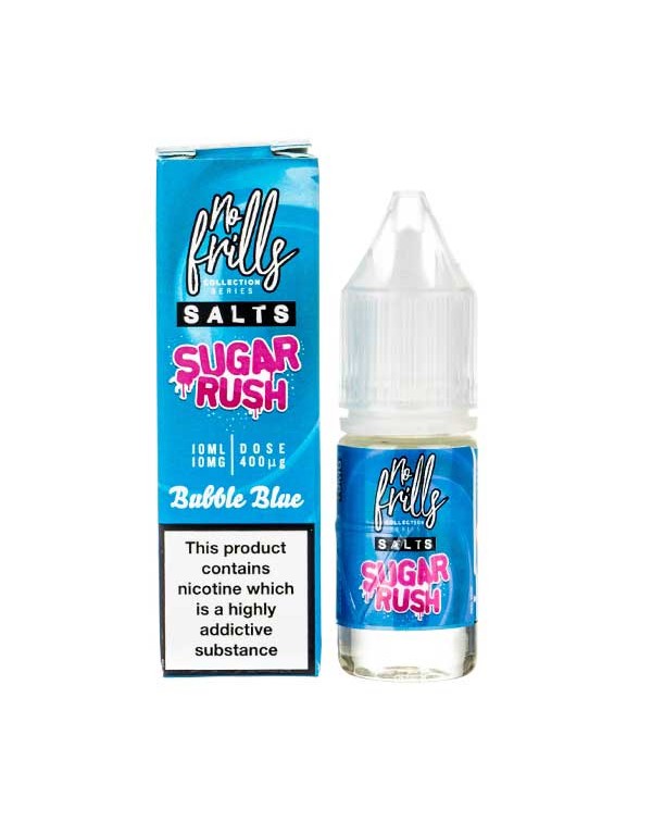 Bubble Blue Nic Salt E-Liquid by No Frills