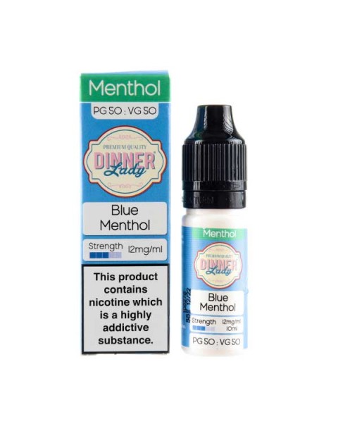 Blue Menthol 50/50 E-Liquid by Dinner Lady