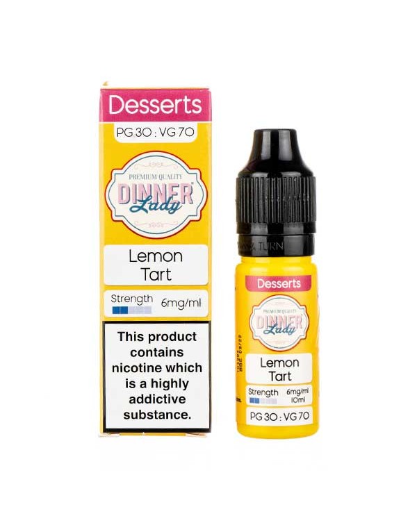 Lemon Tart 70/30 E-Liquid by Dinner Lady