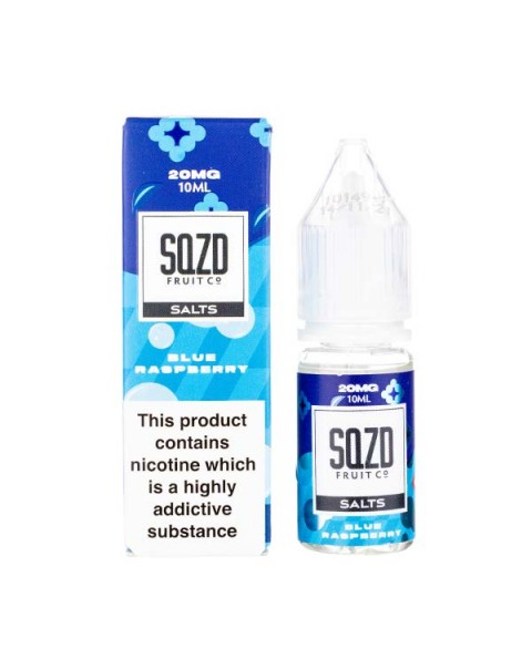 Blue Raspberry Nic Salt E-Liquid by SQZD Fruit Co