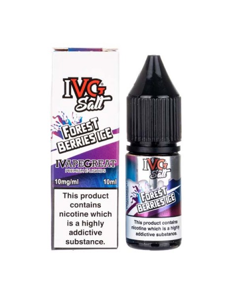 Forest Berries Ice Nic Salt E-Liquid by IVG