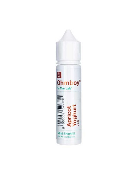 Apricot Yoghurt Shortfill E-Liquid by Ohm Boy