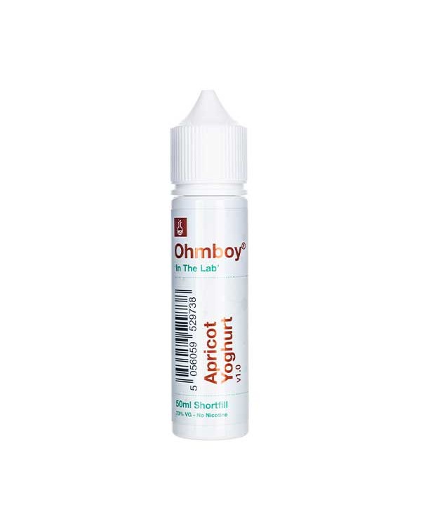 Apricot Yoghurt Shortfill E-Liquid by Ohm Boy