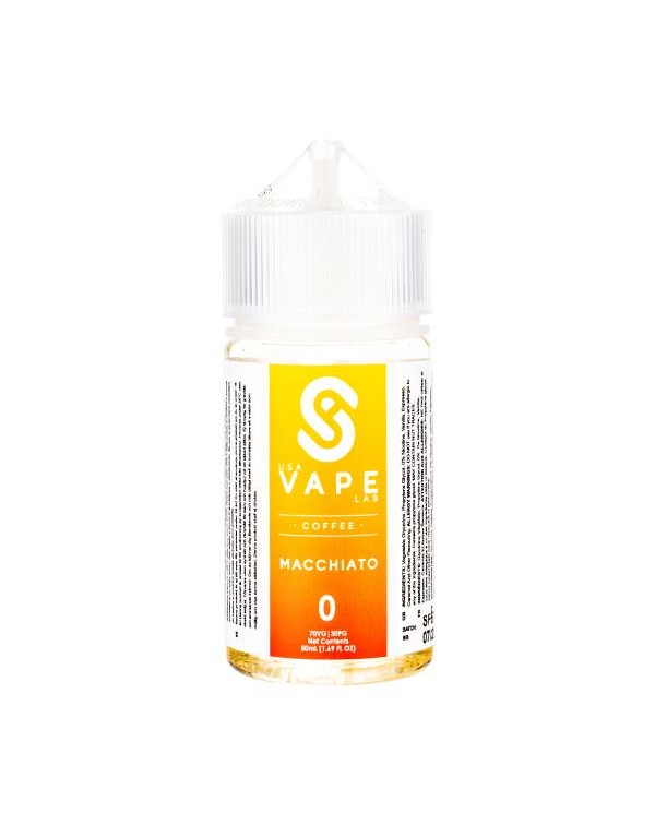 Macchiato Shortfill E-Liquid by USA Vape Labs