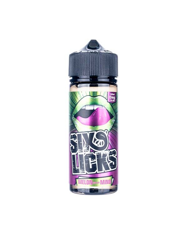 Melon On My Mind 100ml Shortfill E-Liquid by Six L...