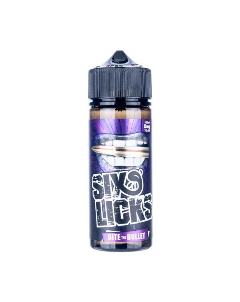 Bite The Bullet 100ml Shortfill E-Liquid by Six Licks