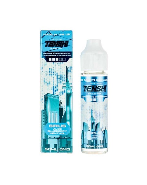 Aloe Vera Blueberry Menthol Shortfill E-Liquid by Tenshi Vapes