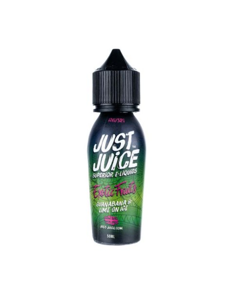 Guanabana & Lime On Ice Shortfill E-Liquid by Just Juice