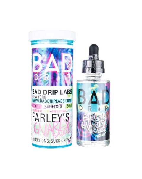 Farley's Gnarly Sauce Iced Out Shortfill E-Liquid by Bad Drip Labs