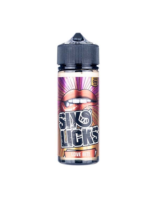 Love Bite 100ml Shortfill E-Liquid by Six Licks