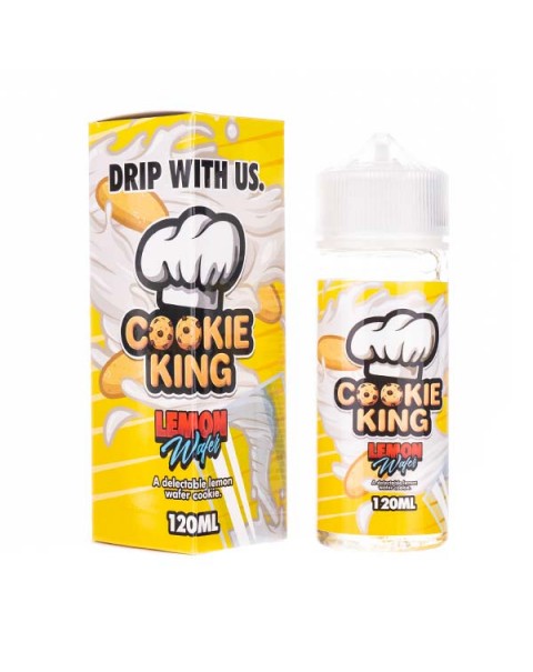 Lemon Wafer Shortfill E-Liquid by Cookie King