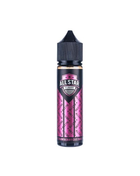 Strawberry Custard 50ml Shortfill E-Liquid by All Star