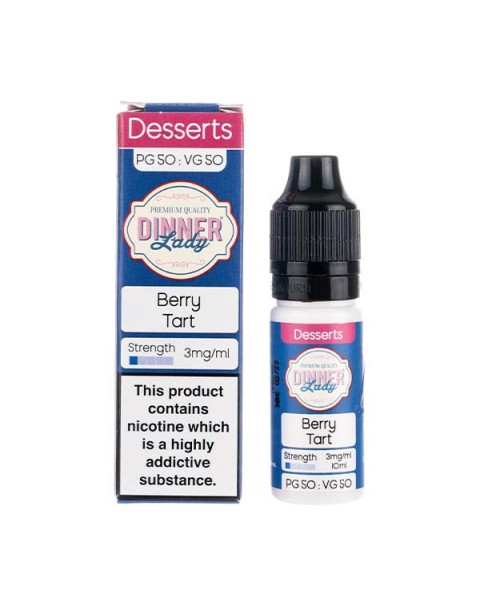 Berry Tart 50/50 E-Liquid by Dinner Lady