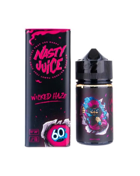 Wicked Haze Shortfill E-Liquid by Nasty Juice