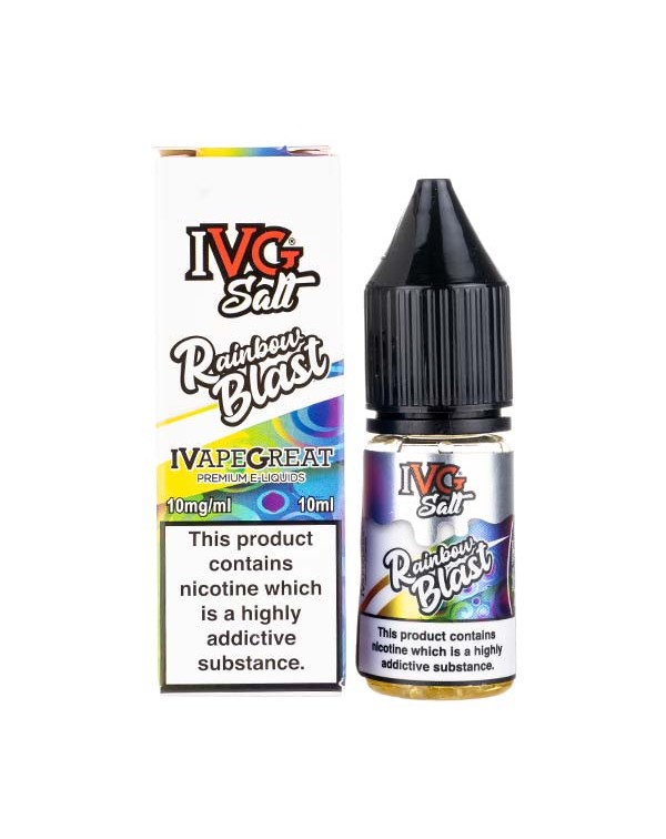 Rainbow Blast Nic Salt E-Liquid by IVG