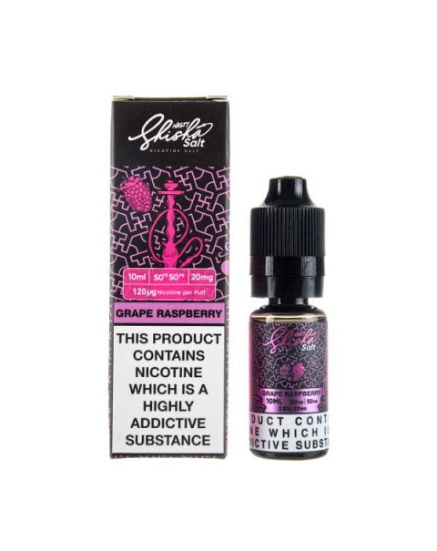 Grape Raspberry Nic Salt E-Liquid by Nasty Juice