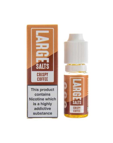 Crispy Coffee Nic Salt E-Liquid by Large Juices