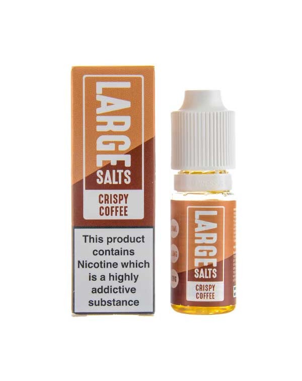 Crispy Coffee Nic Salt E-Liquid by Large Juices