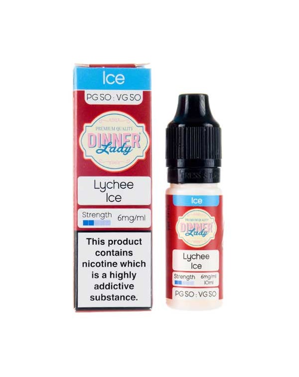 Lychee Ice 50/50 E-Liquid by Dinner Lady
