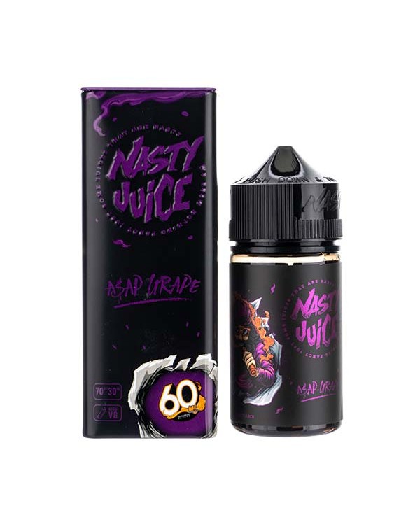 Asap Grape Shortfill E-Liquid by Nasty Juice