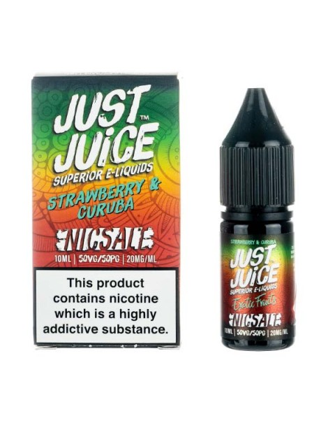 Strawberry & Curuba Nic Salt E-Liquid by Just Juice