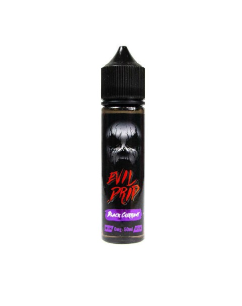 Blackcurrant Shortfill E-Liquid by Evil Drip