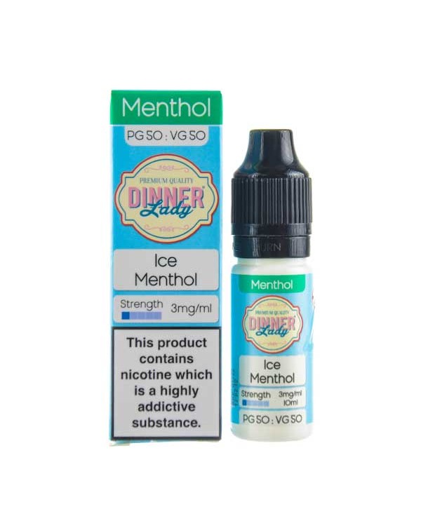 Ice Menthol 50/50 E-Liquid by Dinner Lady