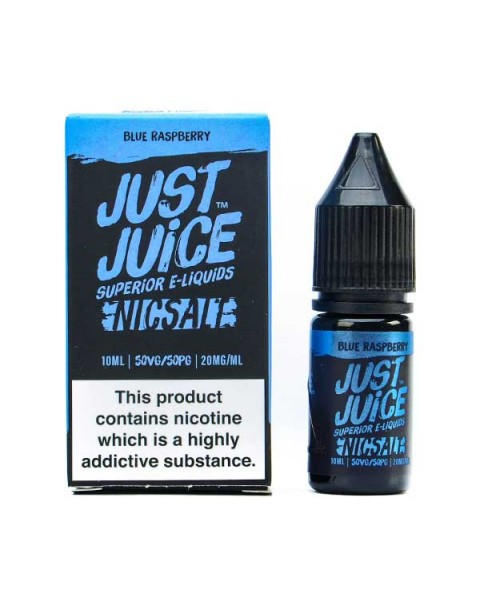 Blue Raspberry Nic Salt E-Liquid by Just Juice