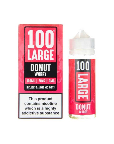 Donut Worry Shortfill E-Liquid by 100 Large