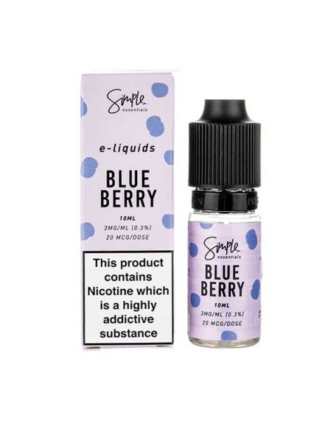 Blueberry E-Liquid by Simple Essentials