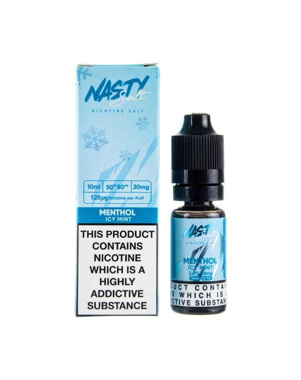 Menthol Nic Salt E-Liquid by Nasty Juice