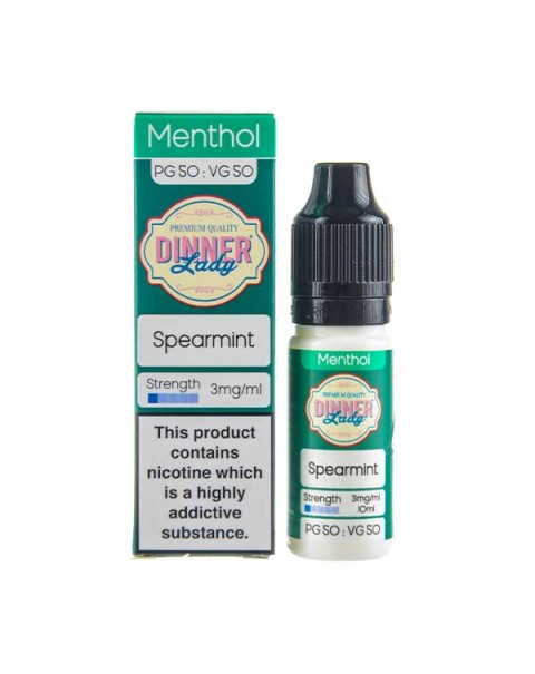 Spearmint 50/50 E-Liquid by Dinner Lady