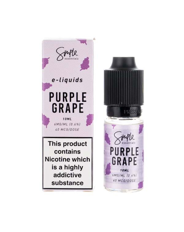 Purple Grape E-Liquid by Simple Essentials