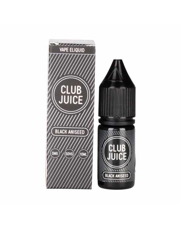 Black Aniseed E-Liquid by Club Juice