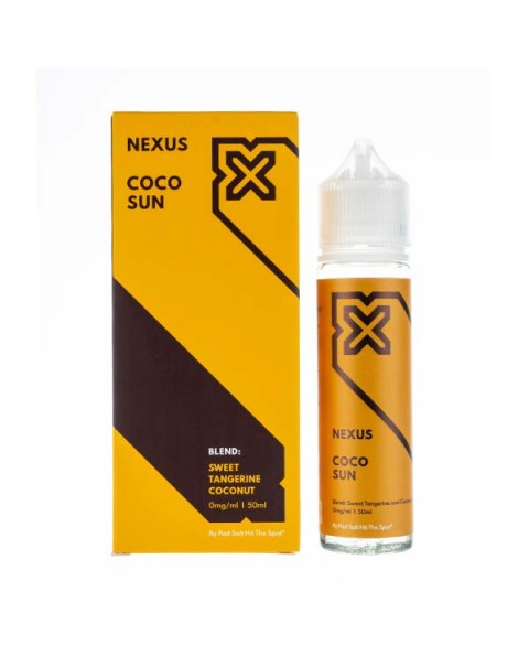 Coco Sun Shortfill E-Liquid by Pod Salt Nexus