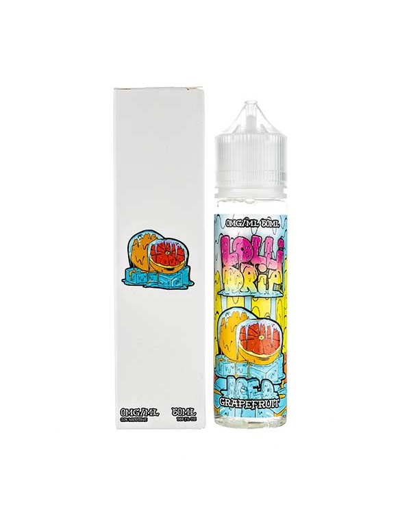 Grapefruit Iced Shortfill E-Liquid by Lollidrip