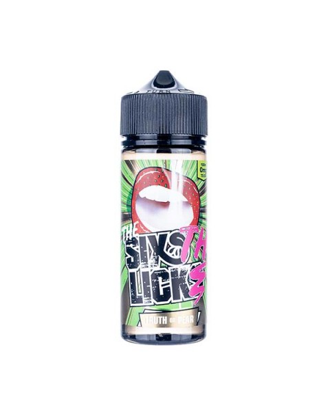 Truth or Pear 100ml Shortfill E-Liquid by Six Licks