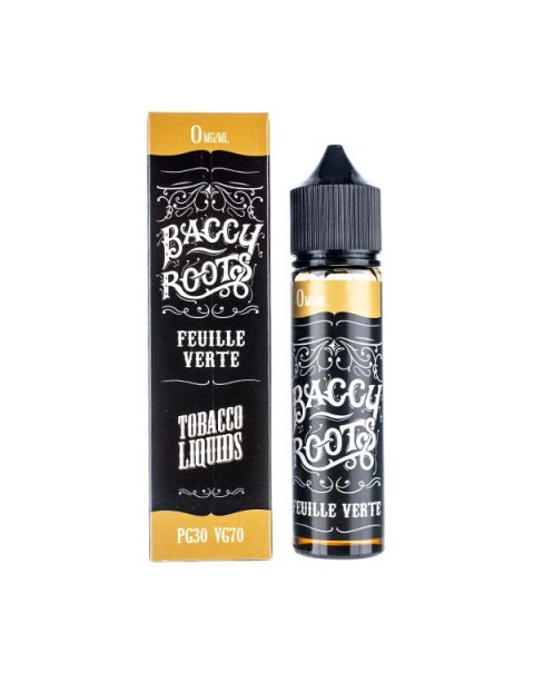 Feuille Verte Shortfill E-Liquid by Baccy Roots