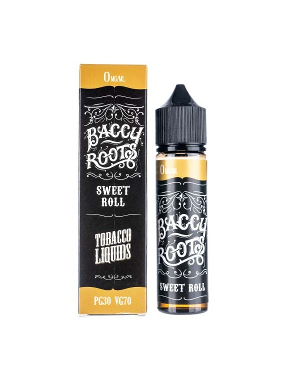 Sweet Roll Shortfill E-Liquid by Baccy Roots