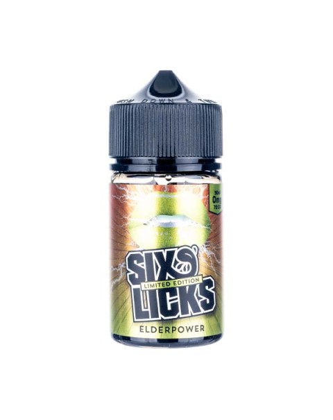 Elderpower 50ml Shortfill E-Liquid by Six Licks