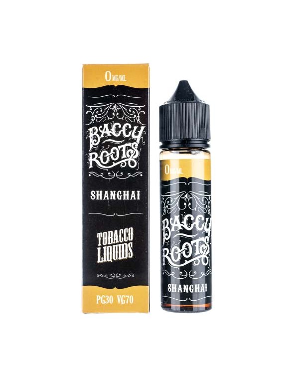 Shanghai Shortfill E-Liquid by Baccy Roots